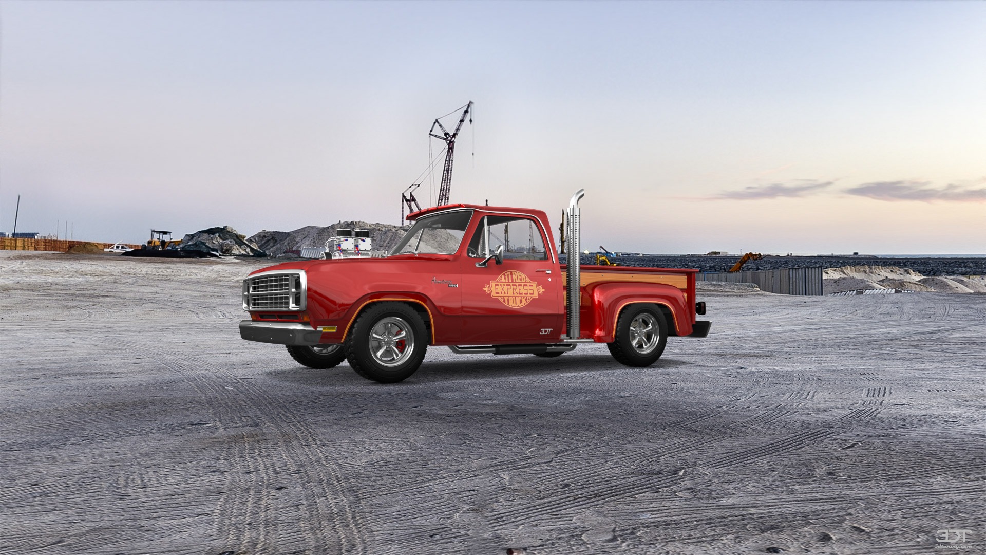 Dodge Lil Red Express 2 Door pickup truck 1979 tuning