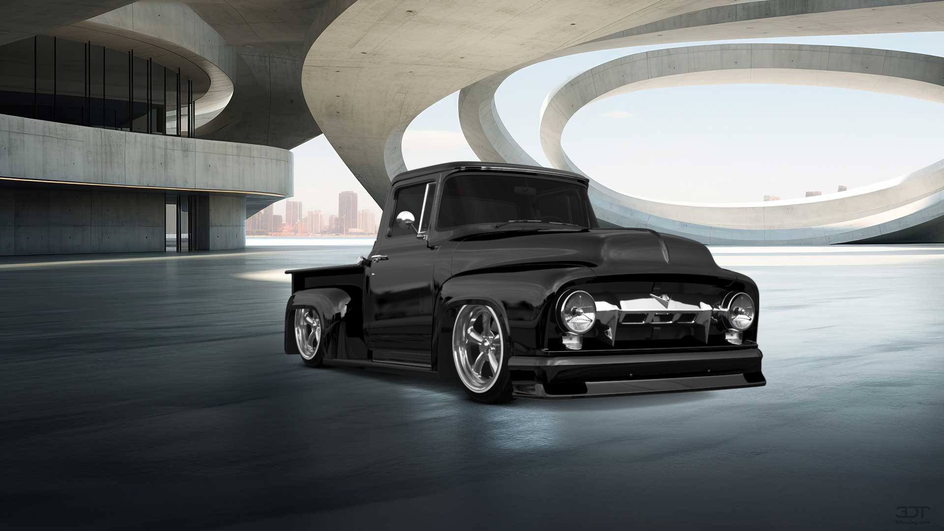 Ford F-100 2 Door truck 1956 tuning