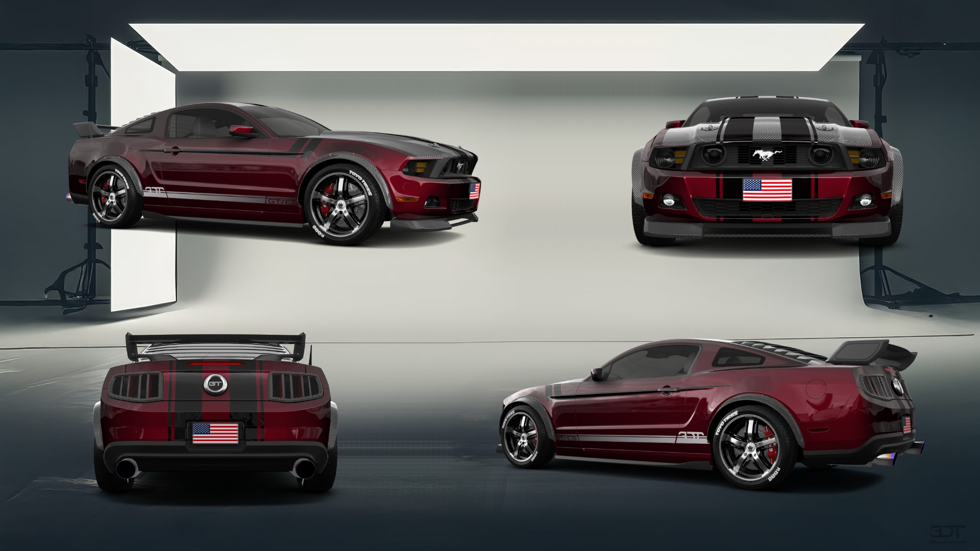 Ford Mustang 2 Door Coupe 2010 tuning