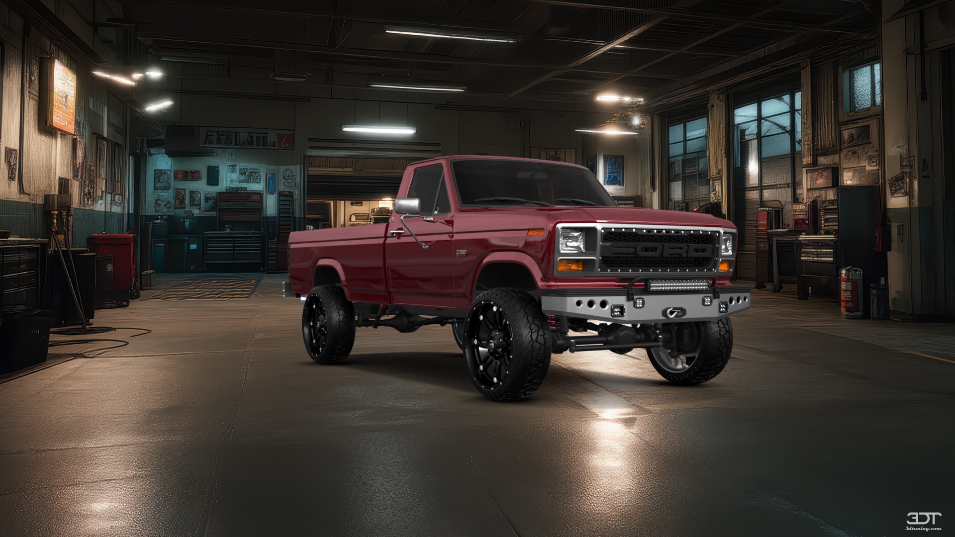 Ford F-150 2 Door pickup truck 1986 tuning