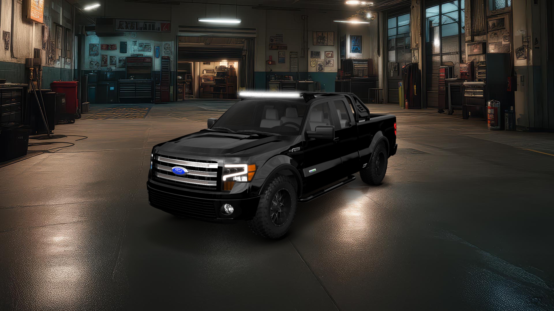 Ford F-150 SuperCab 4 Door pickup truck 2009 tuning