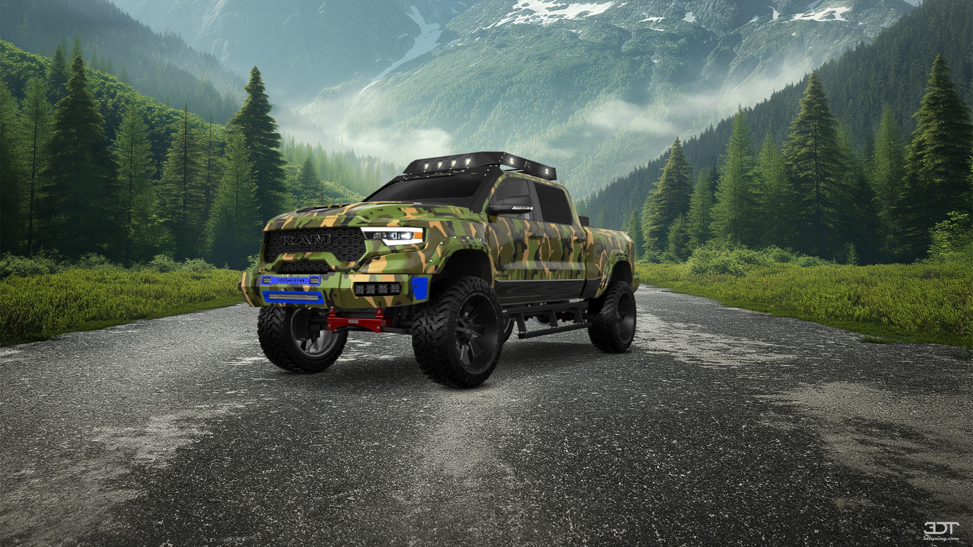 Dodge Ram 1500 TRX 4 Door pickup truck 2021