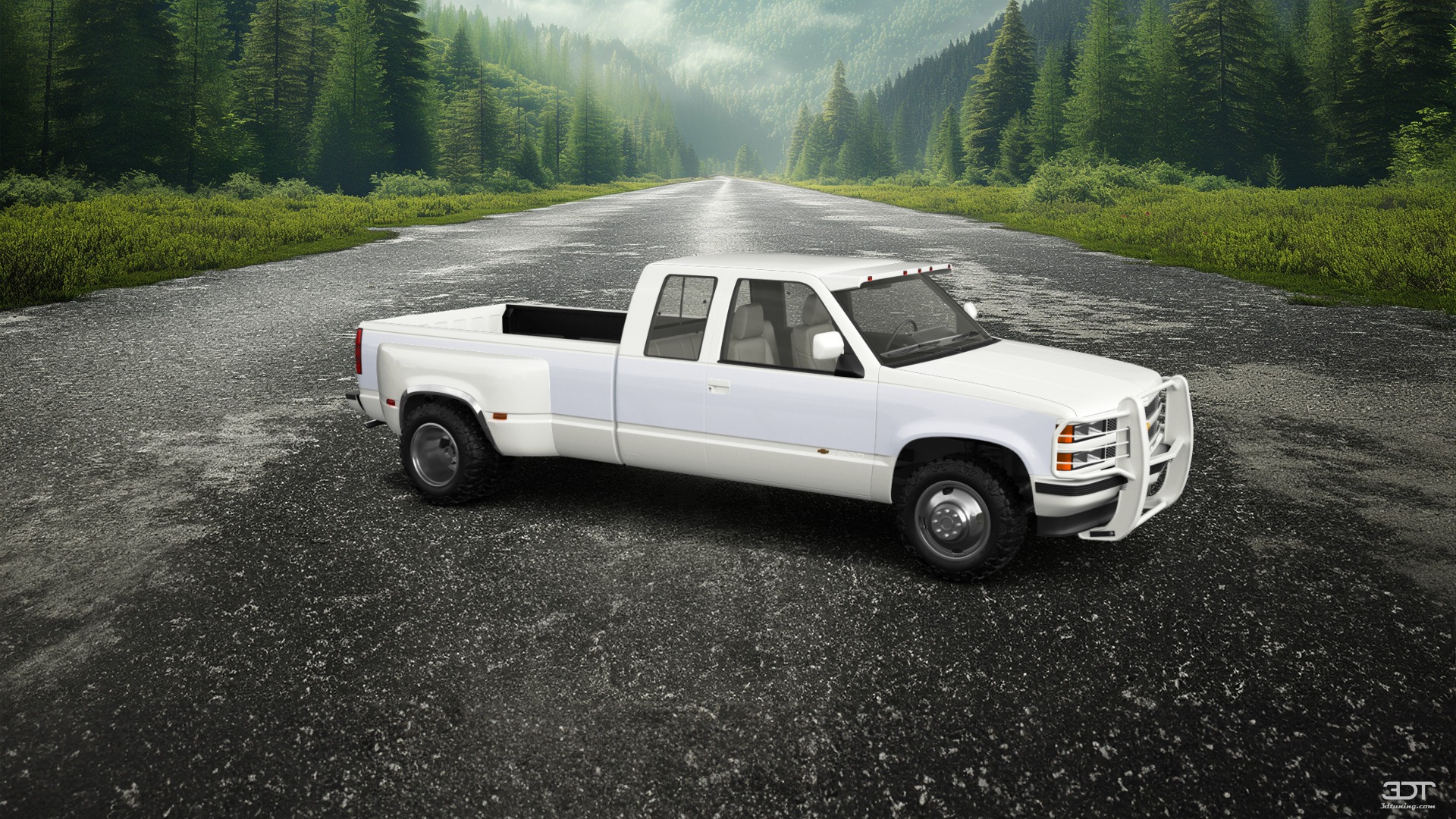 Chevrolet K3500 Extended Cab Pickup Truck 1988