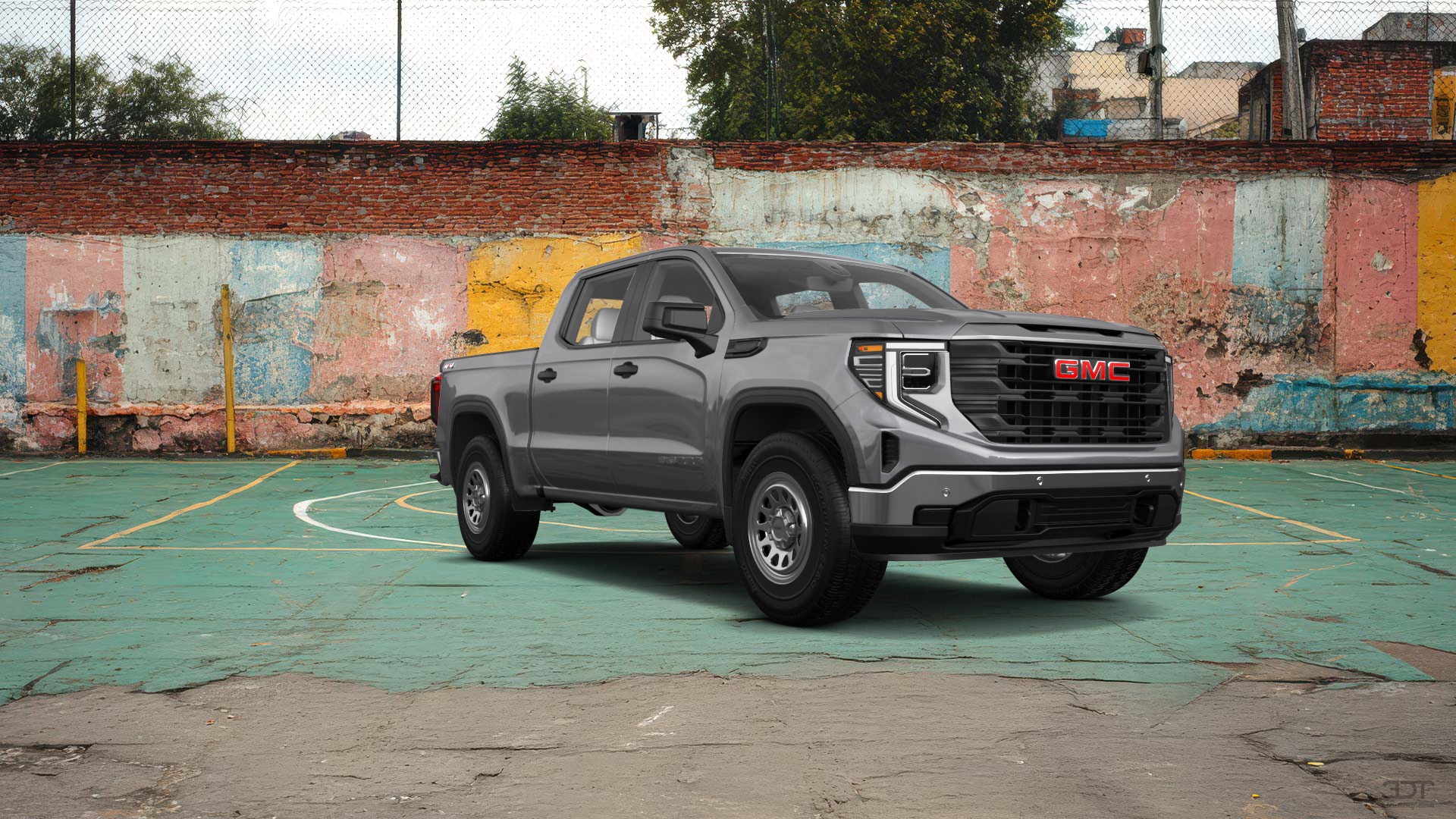 GMC Sierra 1500 Crew Cab 5.8 ft box 4 Door pickup truck 2023 tuning