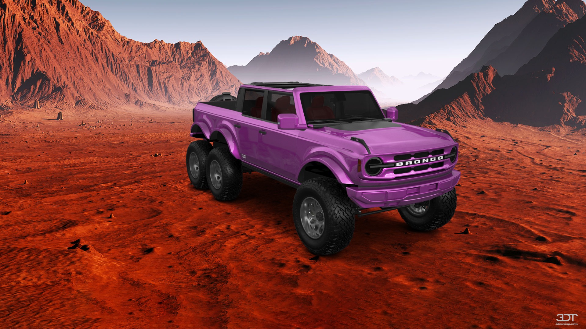 Ford Bronco 6X6 4 Door pickup truck 2021