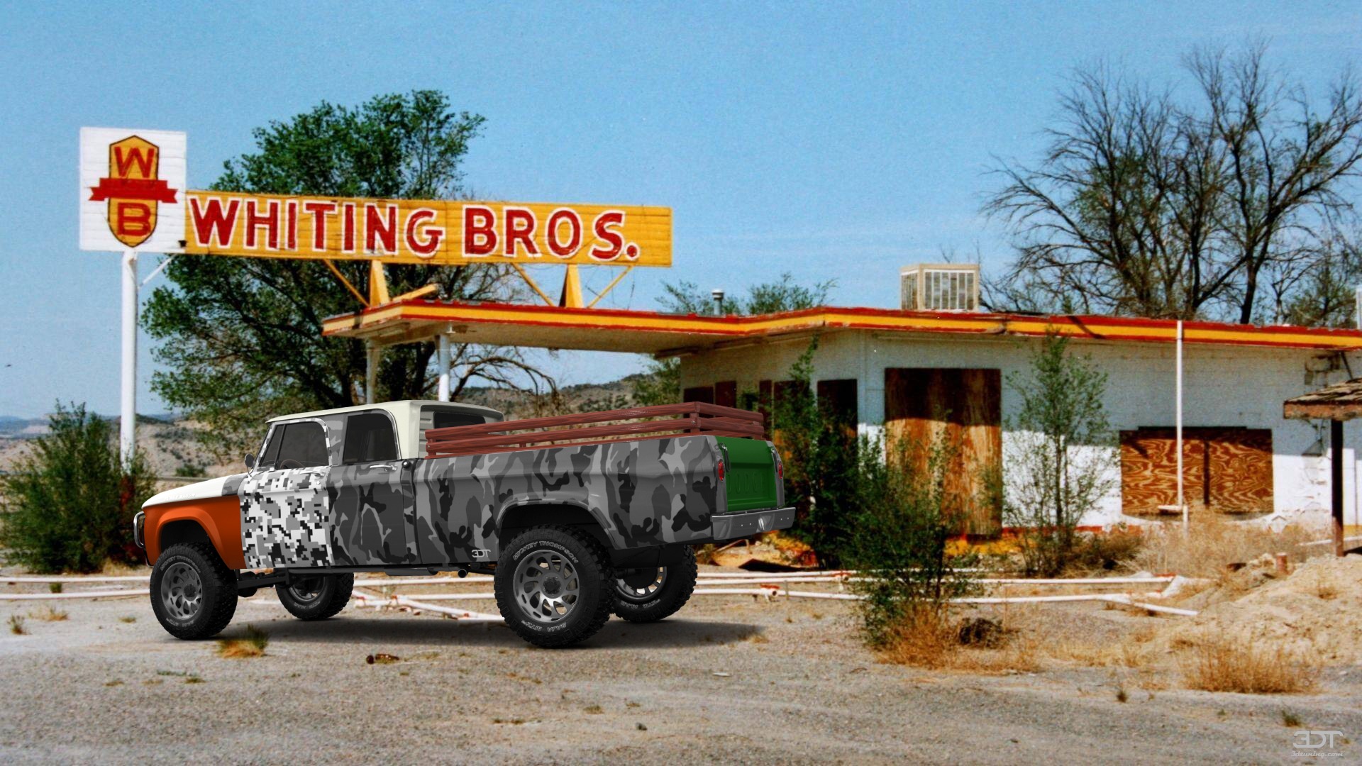 Dodge Power Wagon 4 Door pickup truck 1964 Images