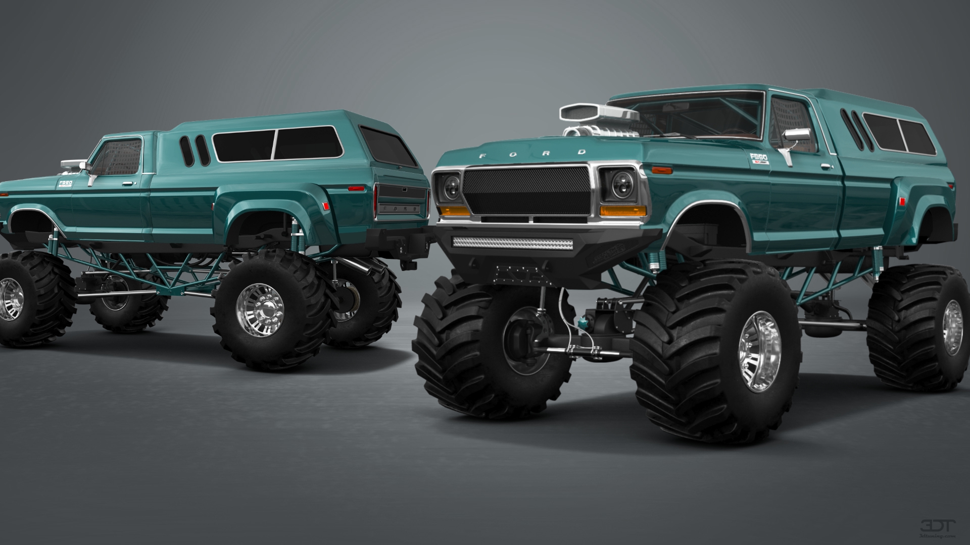 Ford F-350 Dually Regular Cab 2 Door pickup truck 1978 tuning