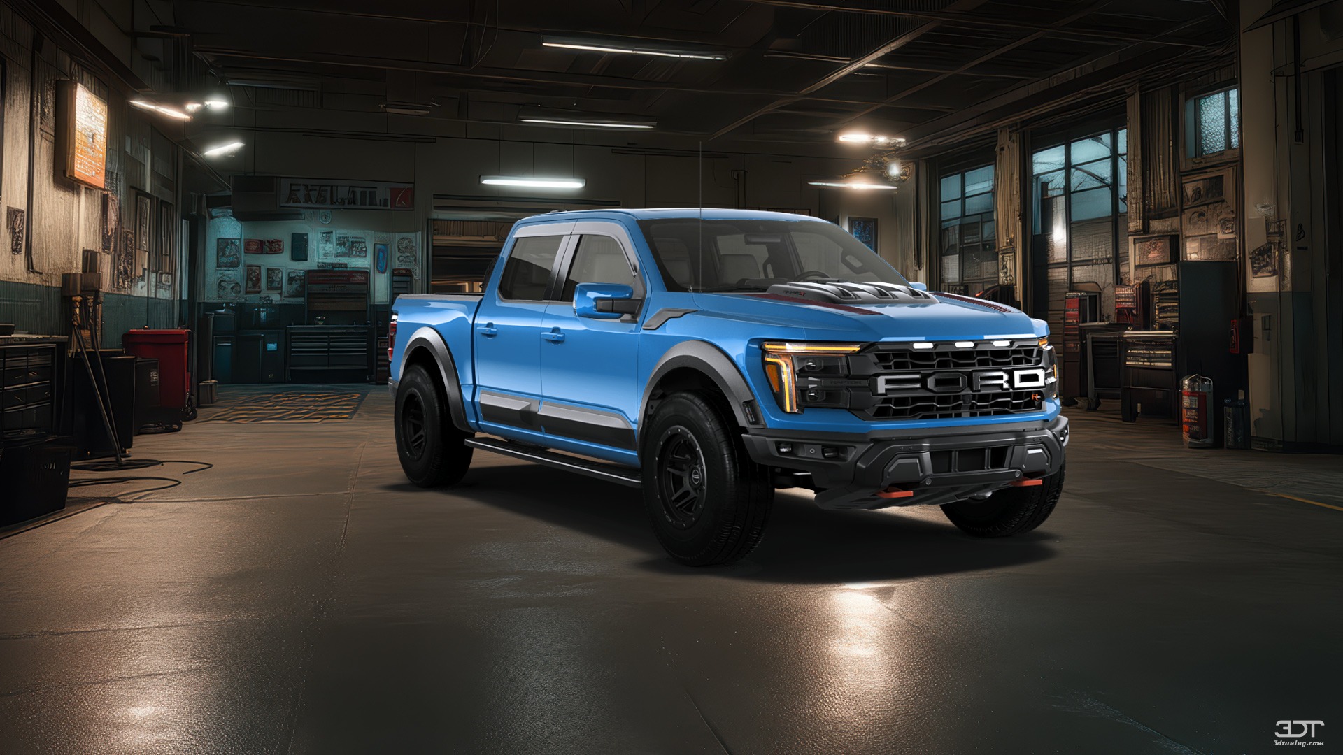 Ford F-150 Raptor 4 Door pickup truck 2024 tuning