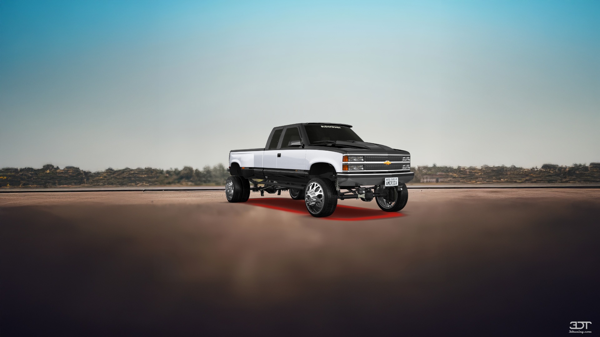 Chevrolet K3500 Extended Cab Pickup Truck 1988