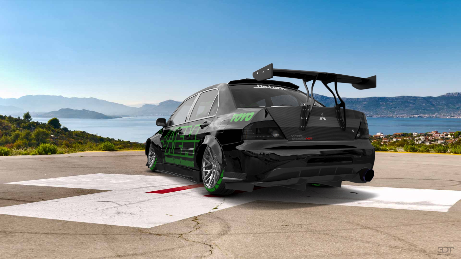 Mitsubishi Lancer Evo IX 4 Door Saloon 2005 tuning