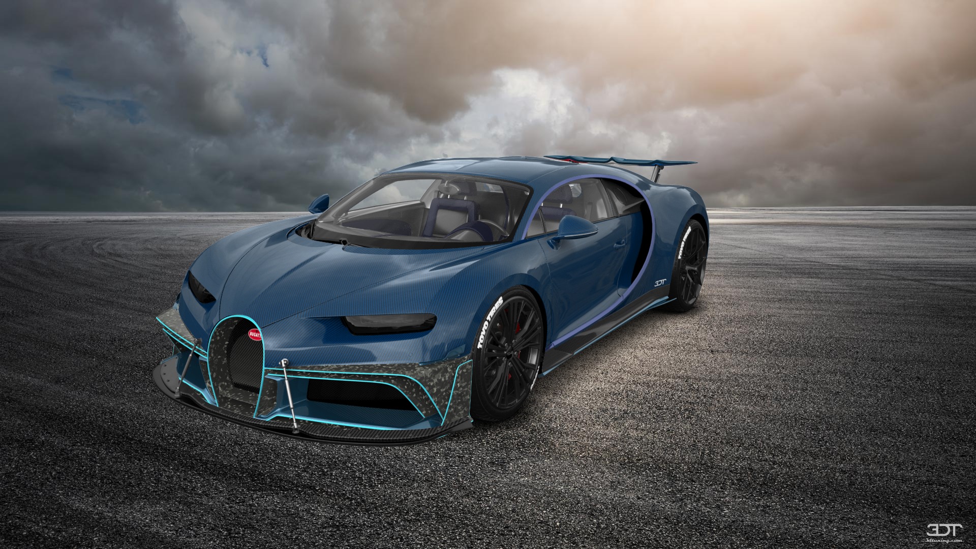 Bugatti Chiron 2 Door Coupe 2016