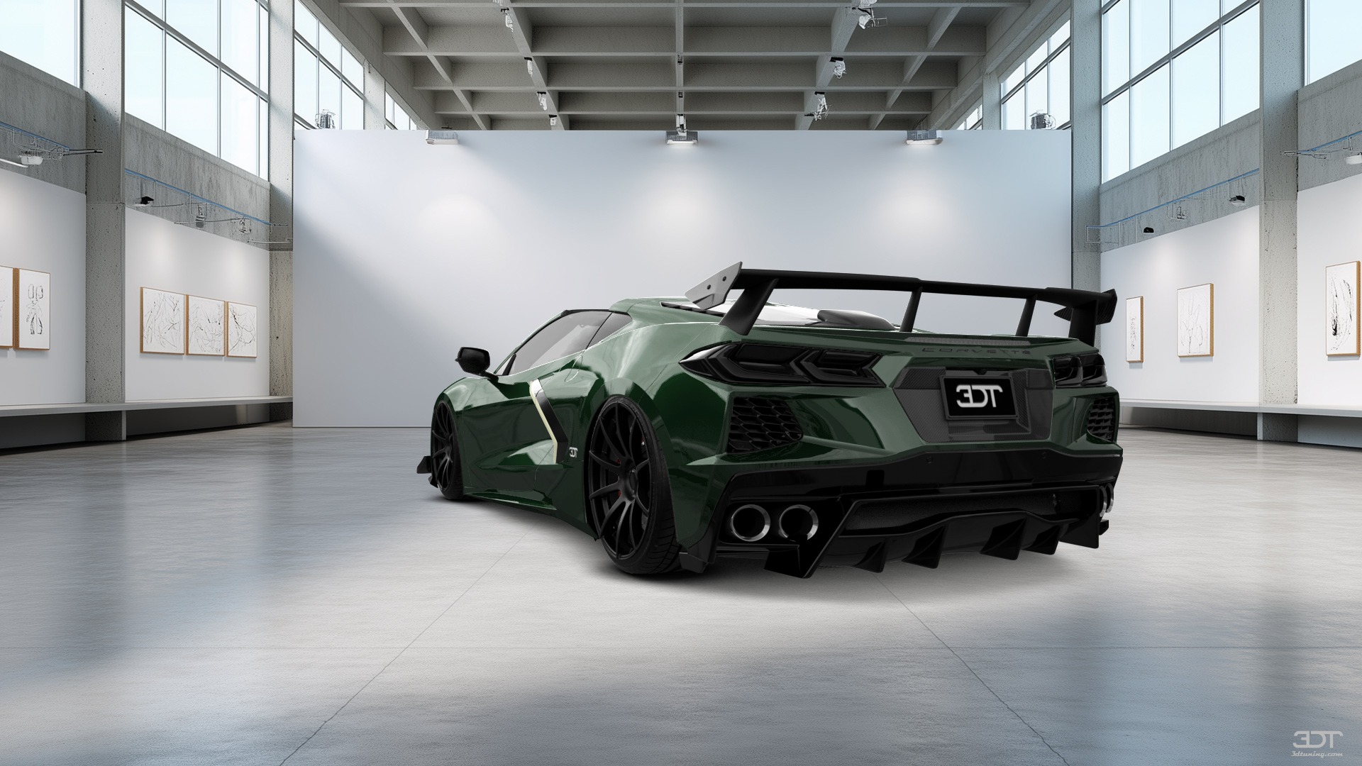 Chevrolet Corvette 2 door targa top 2020 tuning