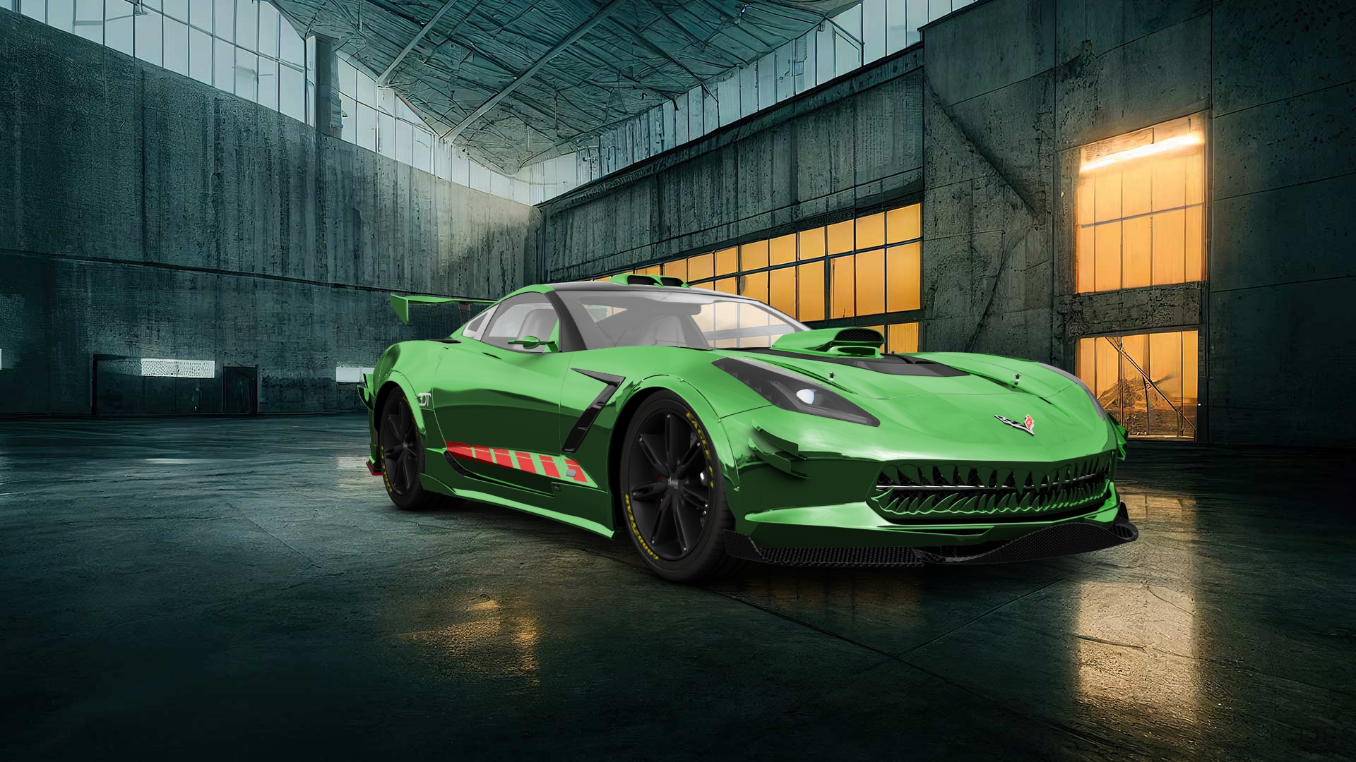 Chevrolet Corvette C7 2 Door Coupe 2015 tuning