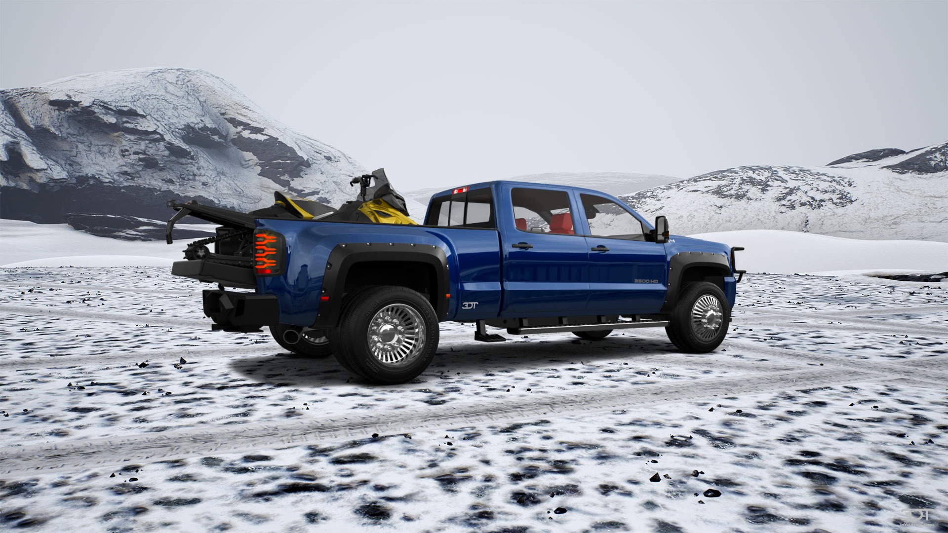 GMC Sierra 3500 HD Crew Cab 4 Door pickup truck 2015 tuning