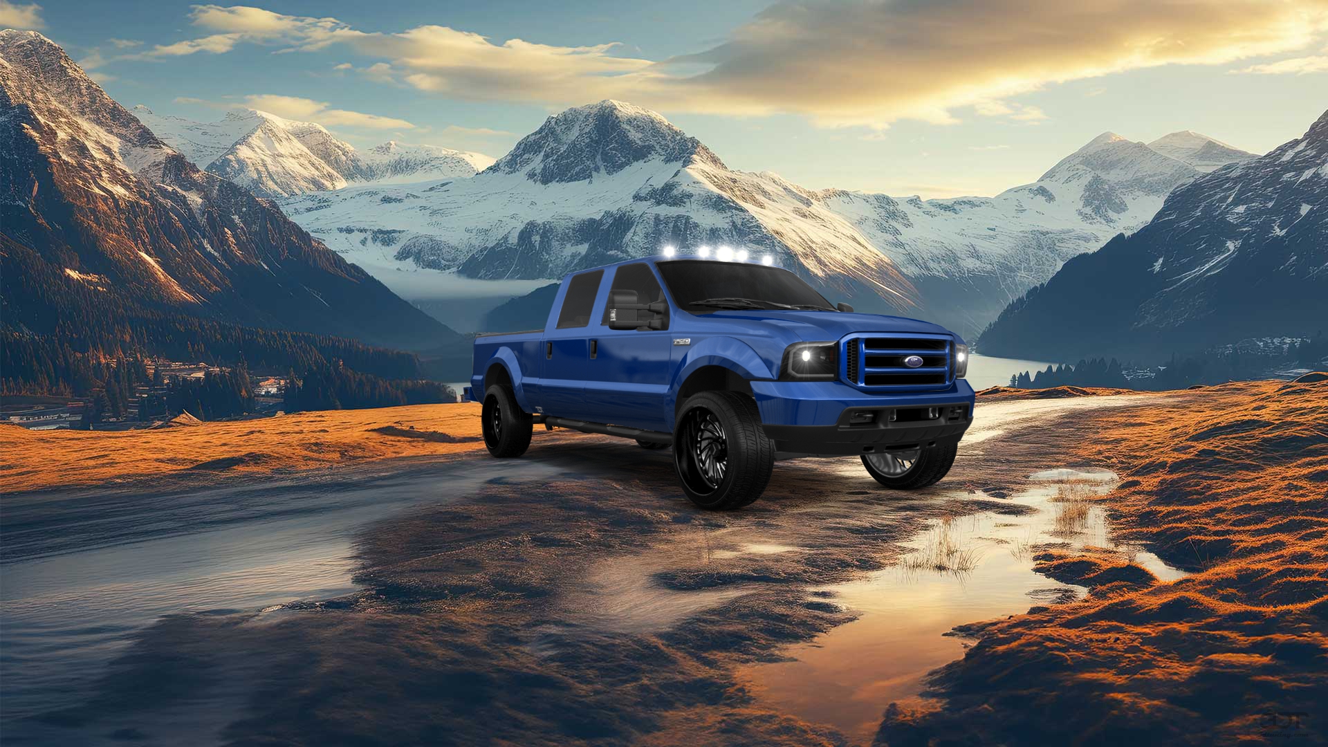Ford F-250 Crew Cab 4 Door pickup truck 1999