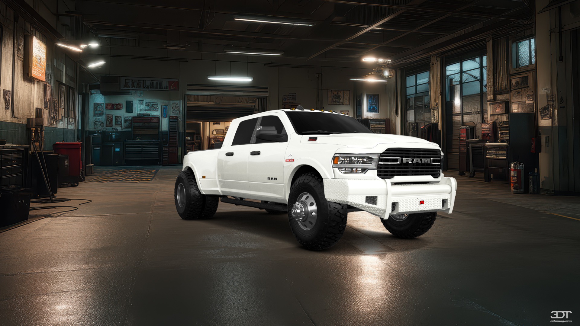 Dodge Ram 3500 4 Door pickup truck 2020 tuning