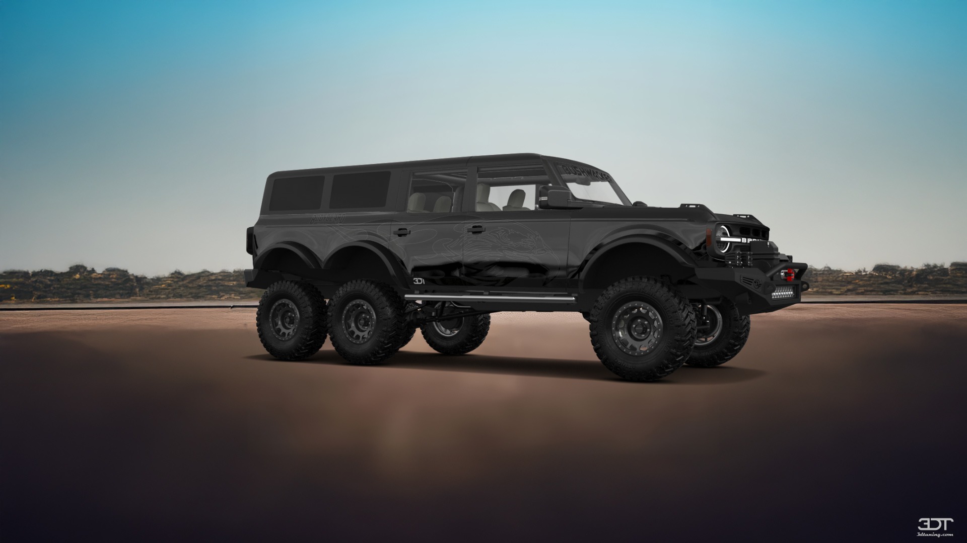Ford Bronco 6X6 4 Door pickup truck 2021