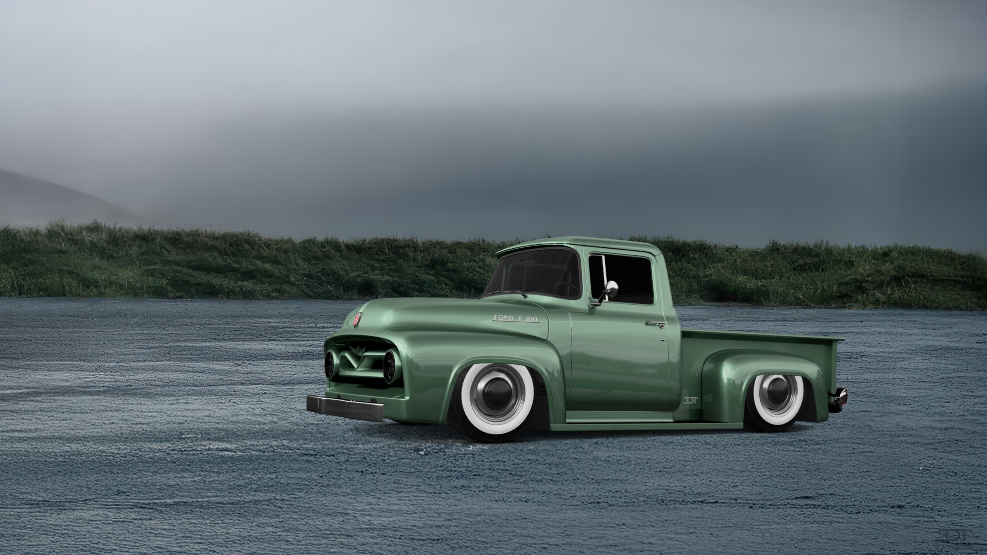 Ford F-100 2 Door truck 1956 tuning
