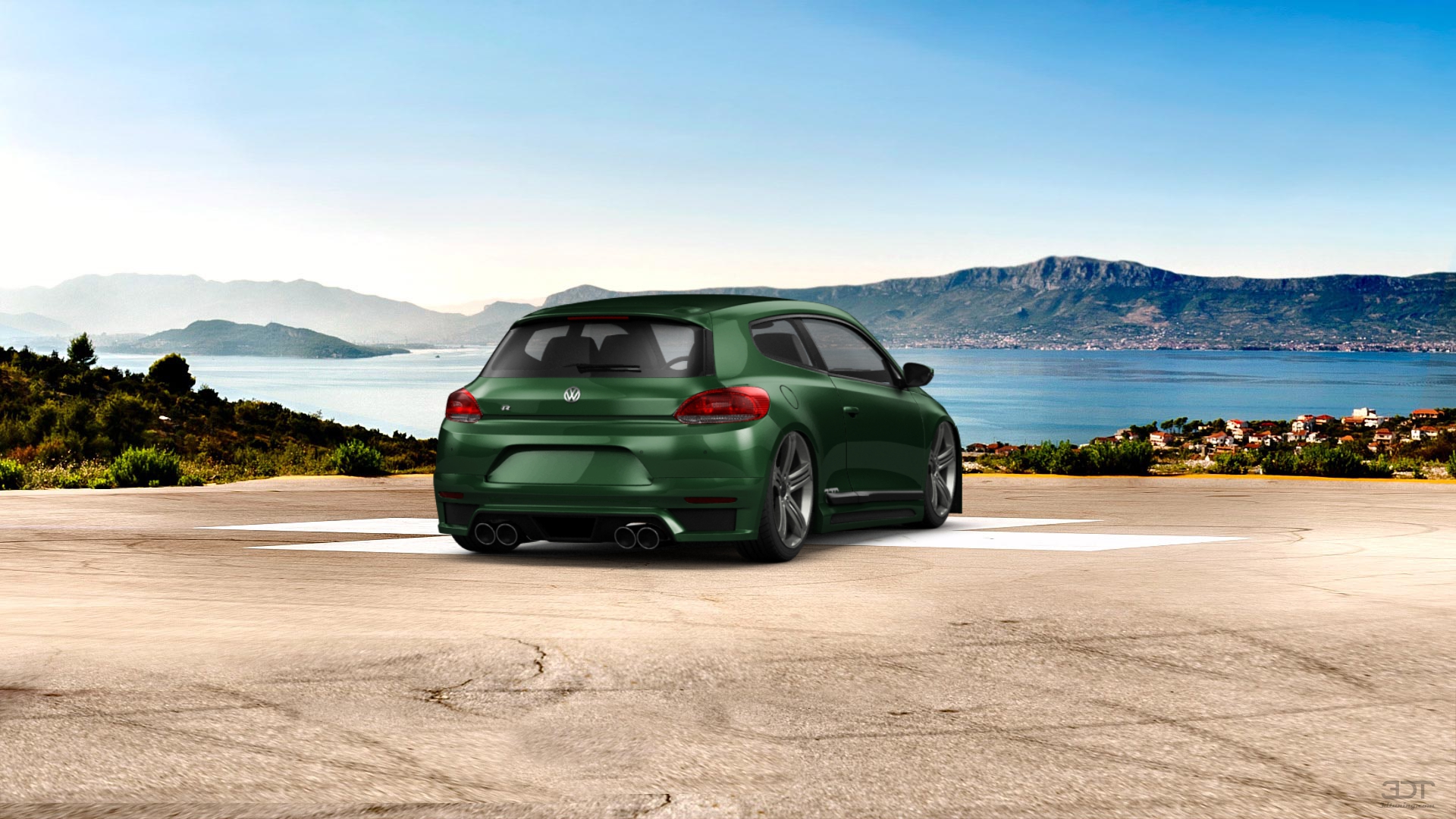 Volkswagen Scirocco R 3 Door Hatchback 2010 tuning