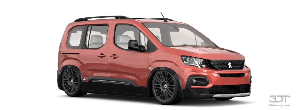 Tuning Peugeot Rifter 5 Door panel van 2018