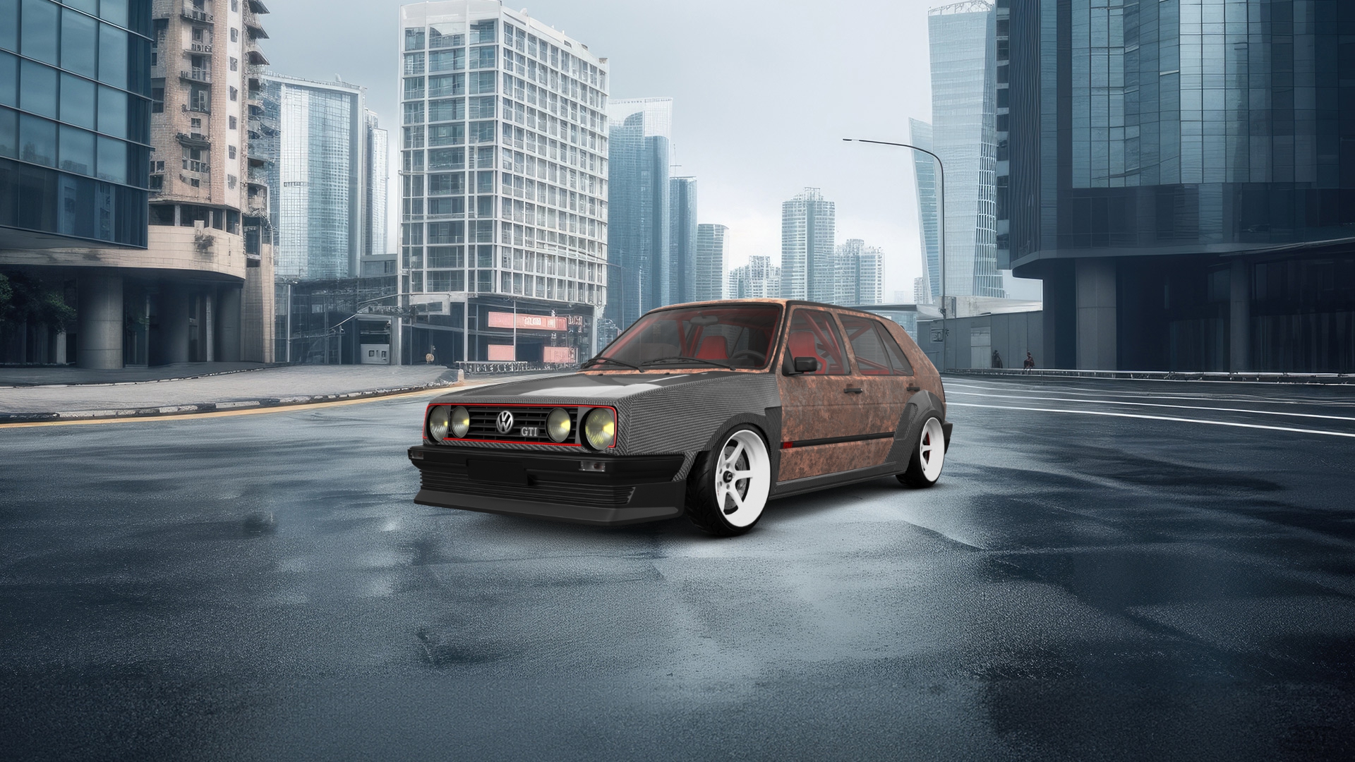 Volkswagen Golf Mk2 5 Door Hatchback 1983 tuning