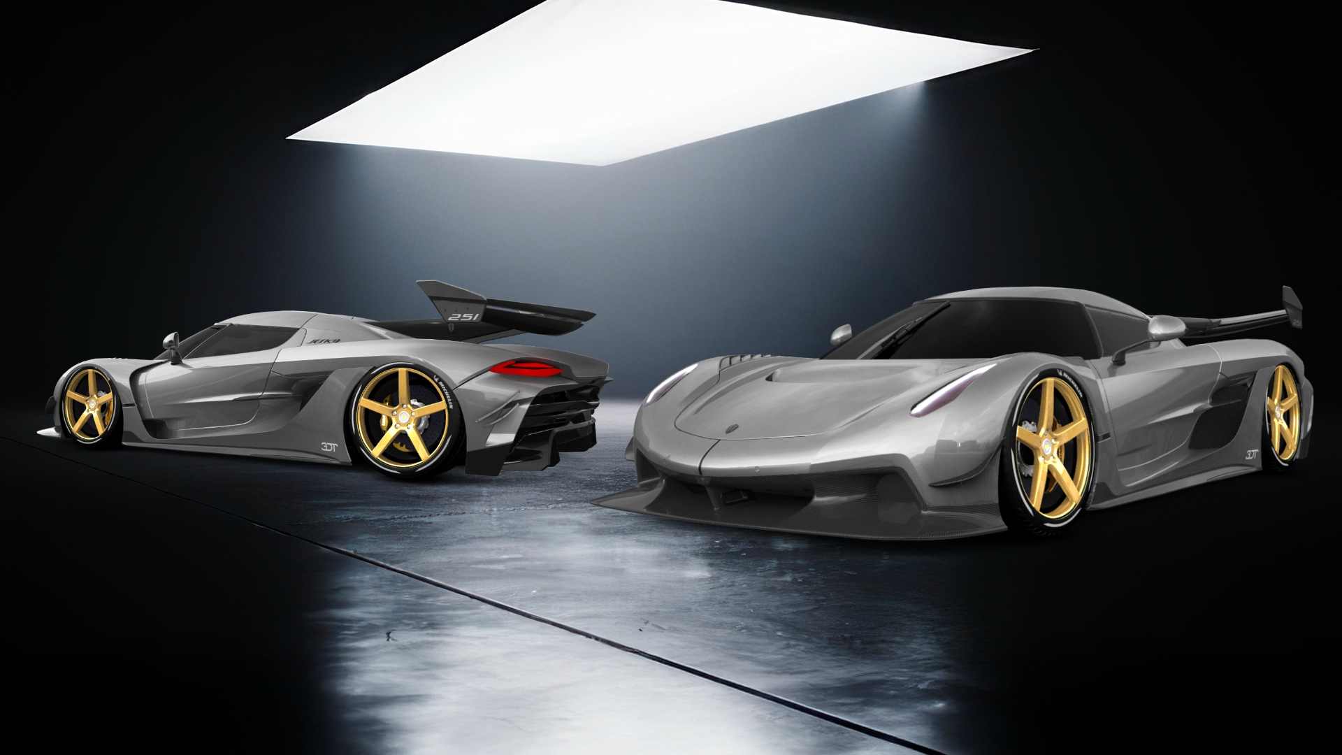 Koenigsegg Jesko 2 door targa top 2020 tuning