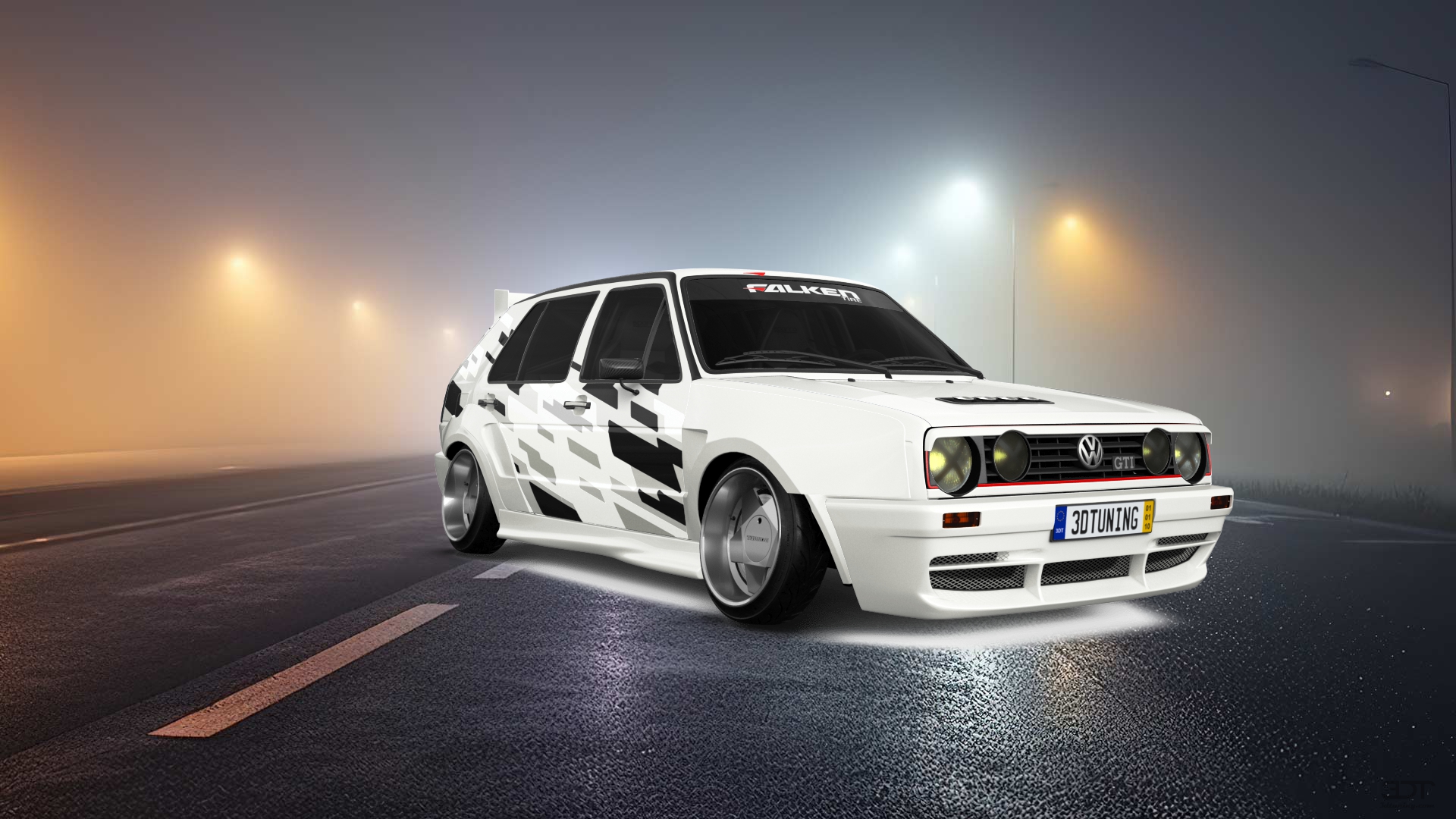 Volkswagen Golf Mk2 5 Door Hatchback 1983 tuning