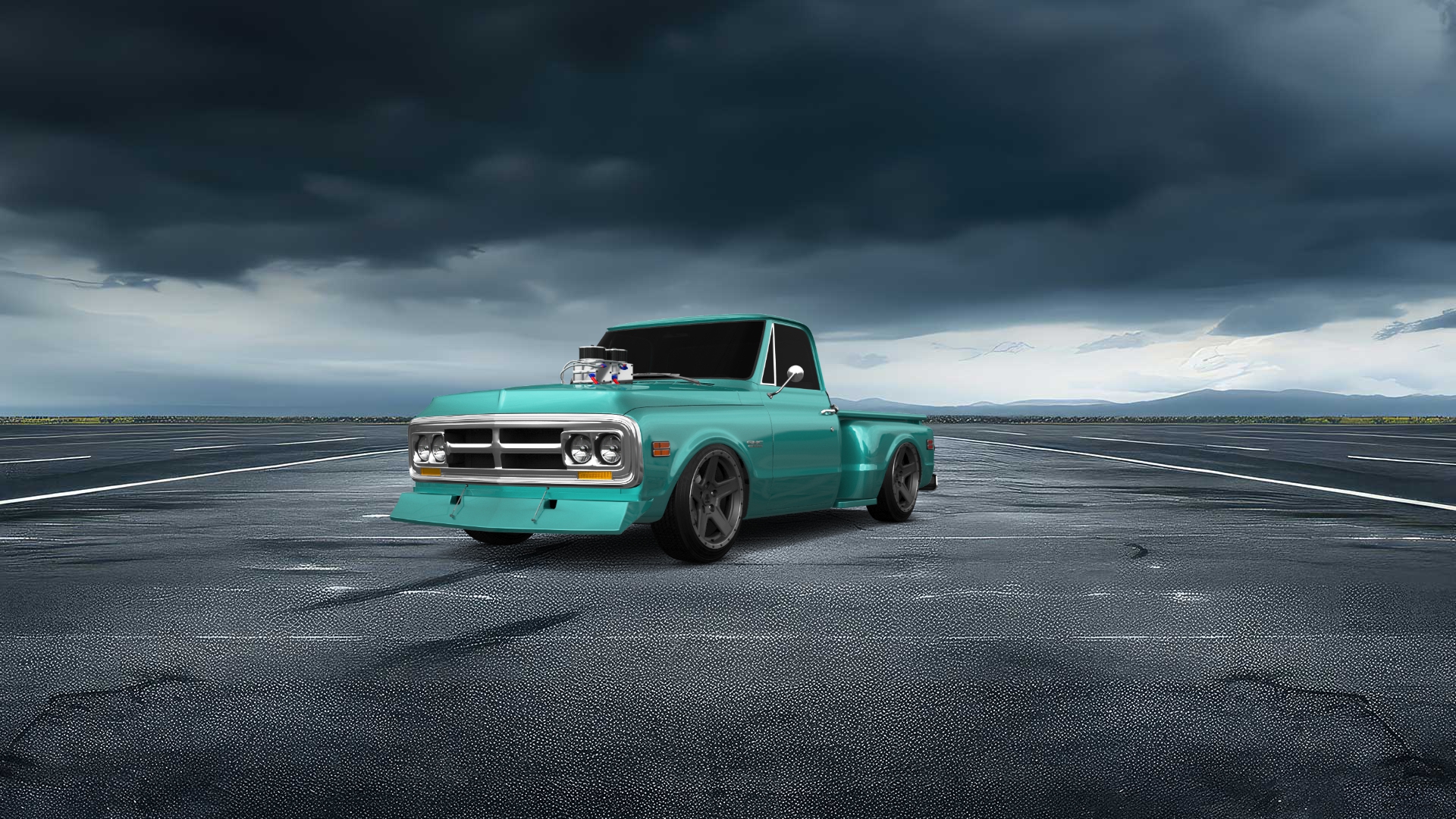 GMC K1500 2 Door pickup truck 1971