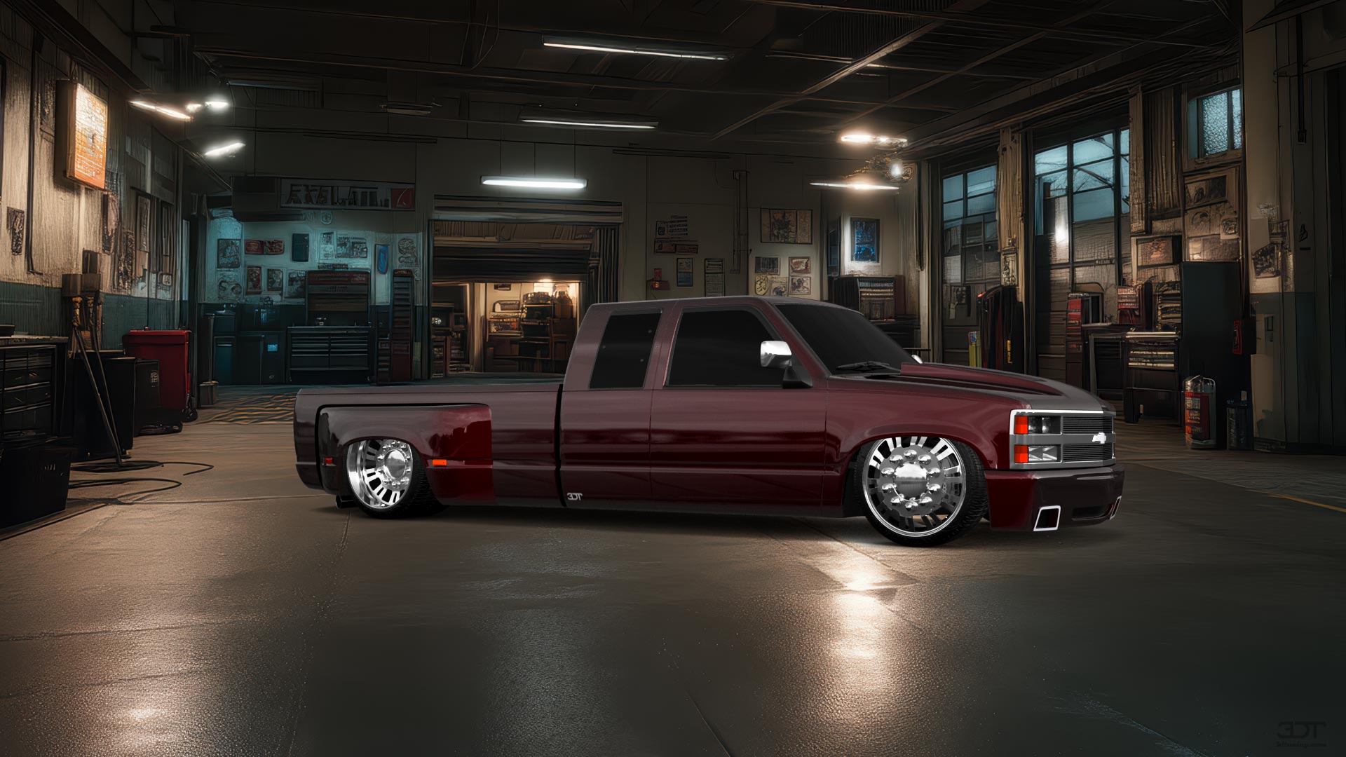 Chevrolet K3500 Extended Cab Pickup Truck 1988 tuning