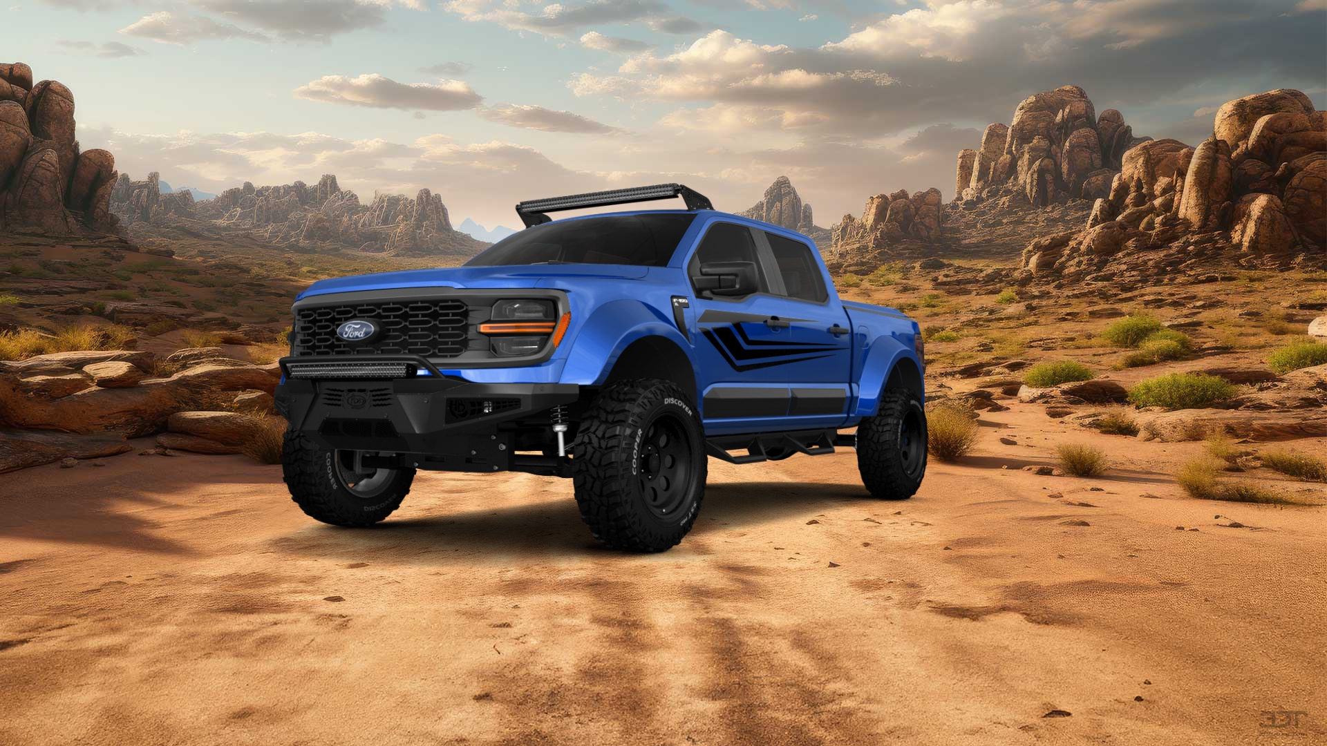 Ford F-150 SuperCrew 4 Door pickup truck 2024 tuning
