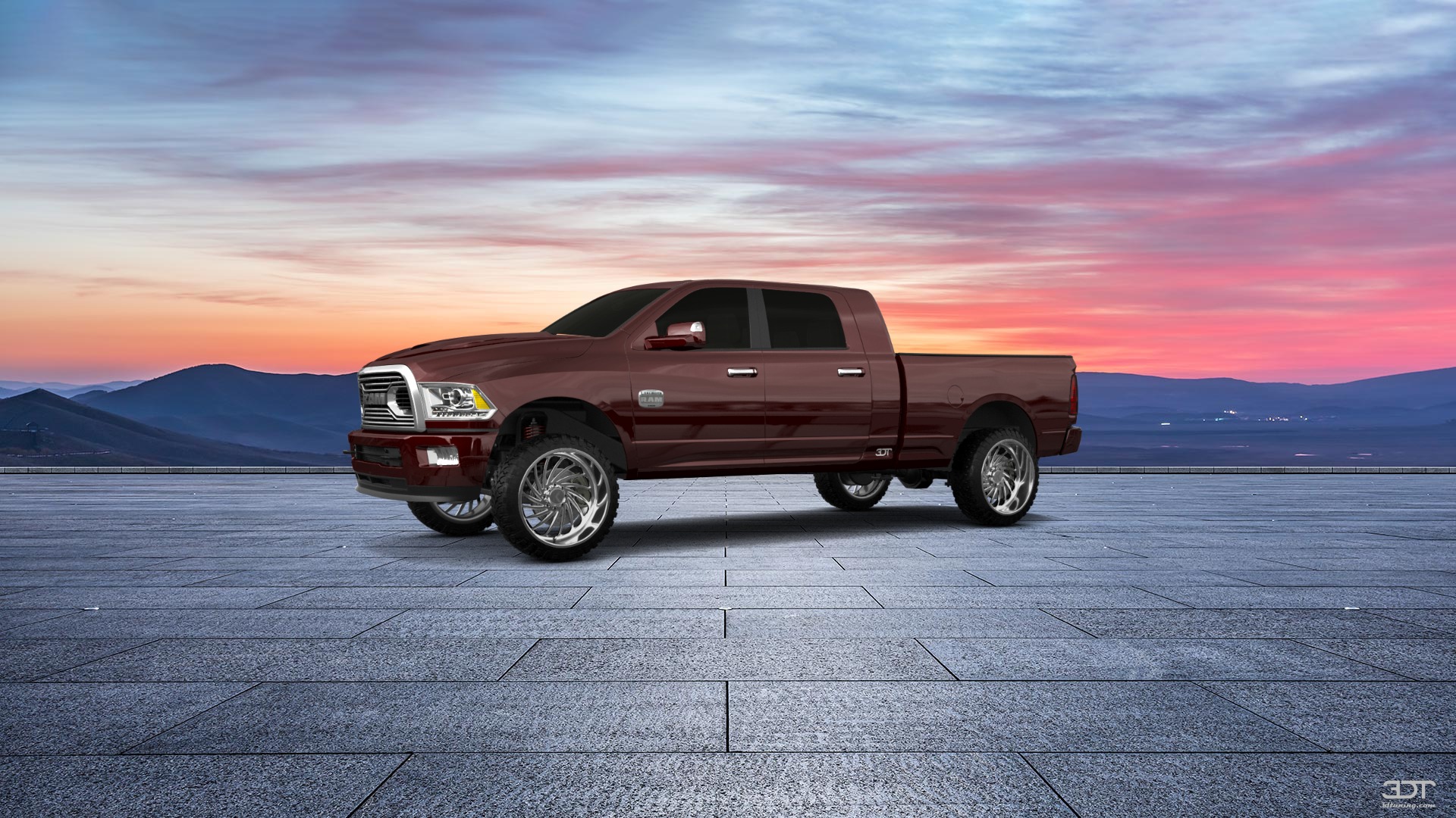 Dodge Ram 2500 Mega Cab 6.4 ft box 4 Door pickup truck 2010 tuning