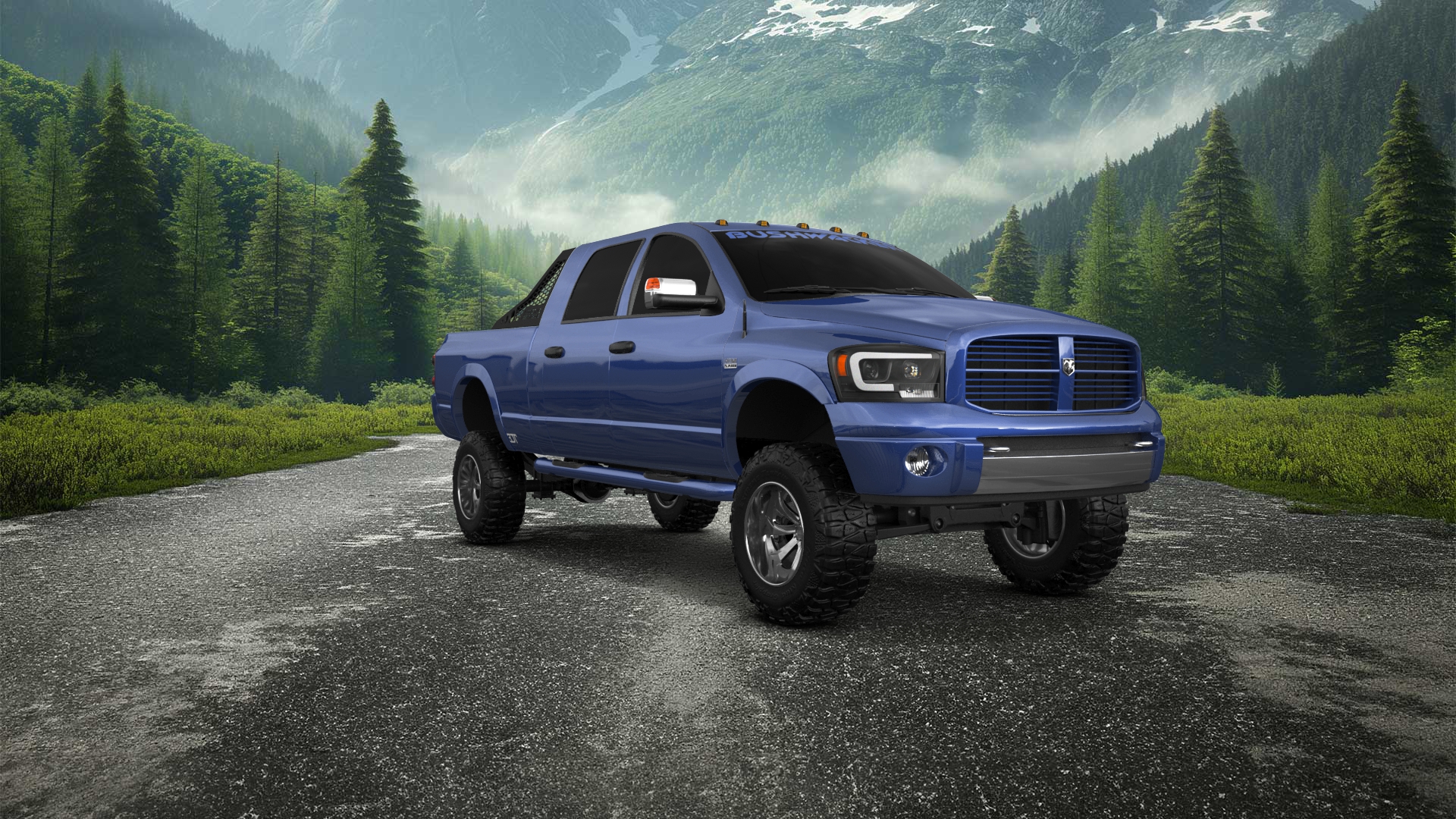 Dodge Ram 2500 4 Door pickup truck 2007