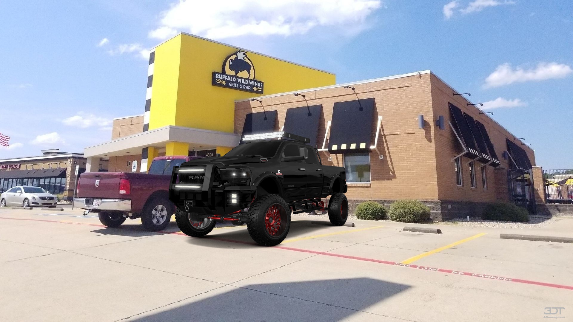 Dodge Ram 2500 4 Door pickup truck 2020 tuning