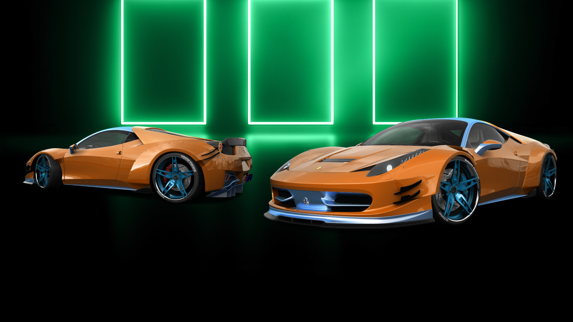 Ferrari 458 Italia 2 door spider 2010 tuning