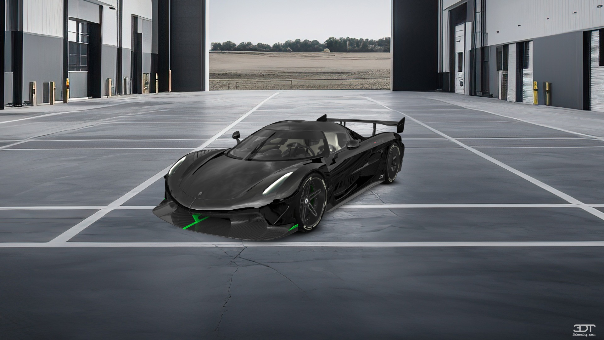 Koenigsegg Jesko 2 door targa top 2020
