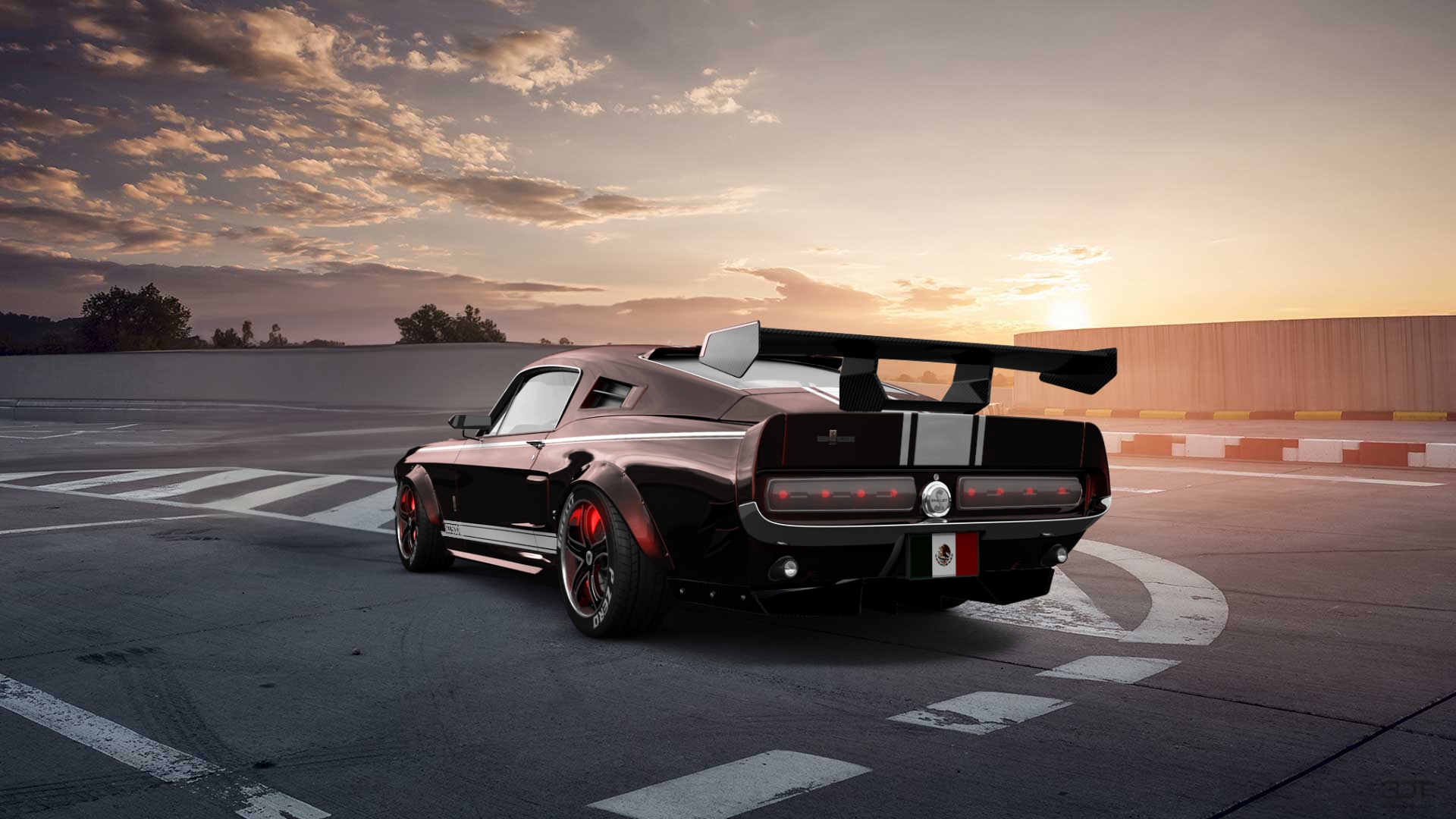 Mustang GT500 2 Door Coupe 1968 Images