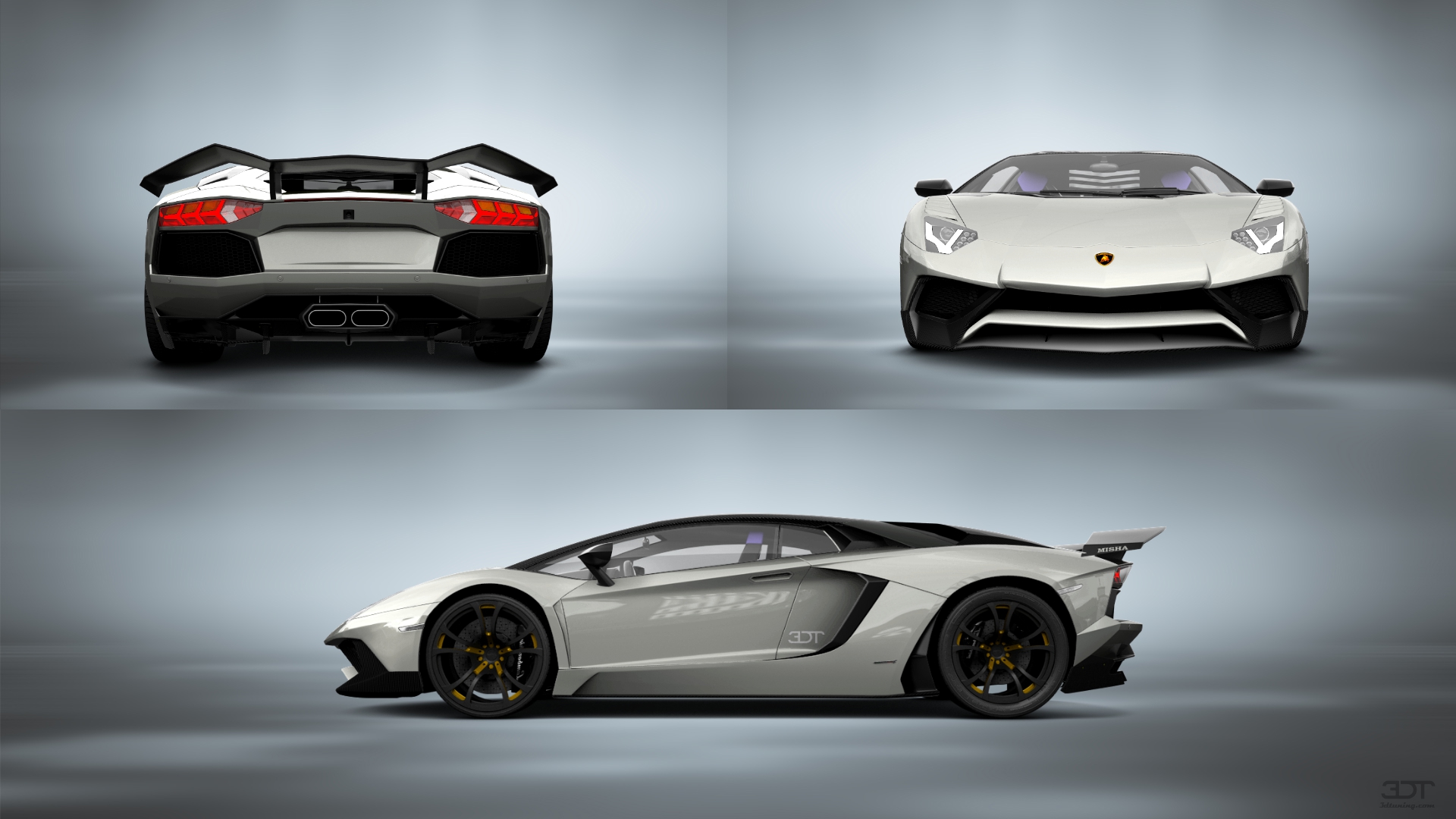 Lamborghini Aventador 2 Door Coupe 2012 tuning