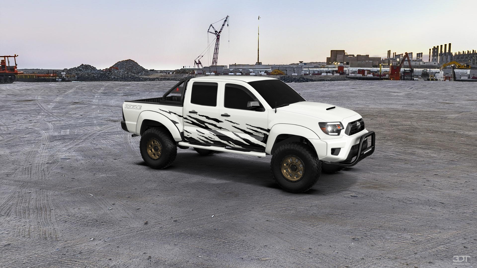 Toyota Tacoma Crew Cab 5.1 ft box 4 Door pickup truck 2012