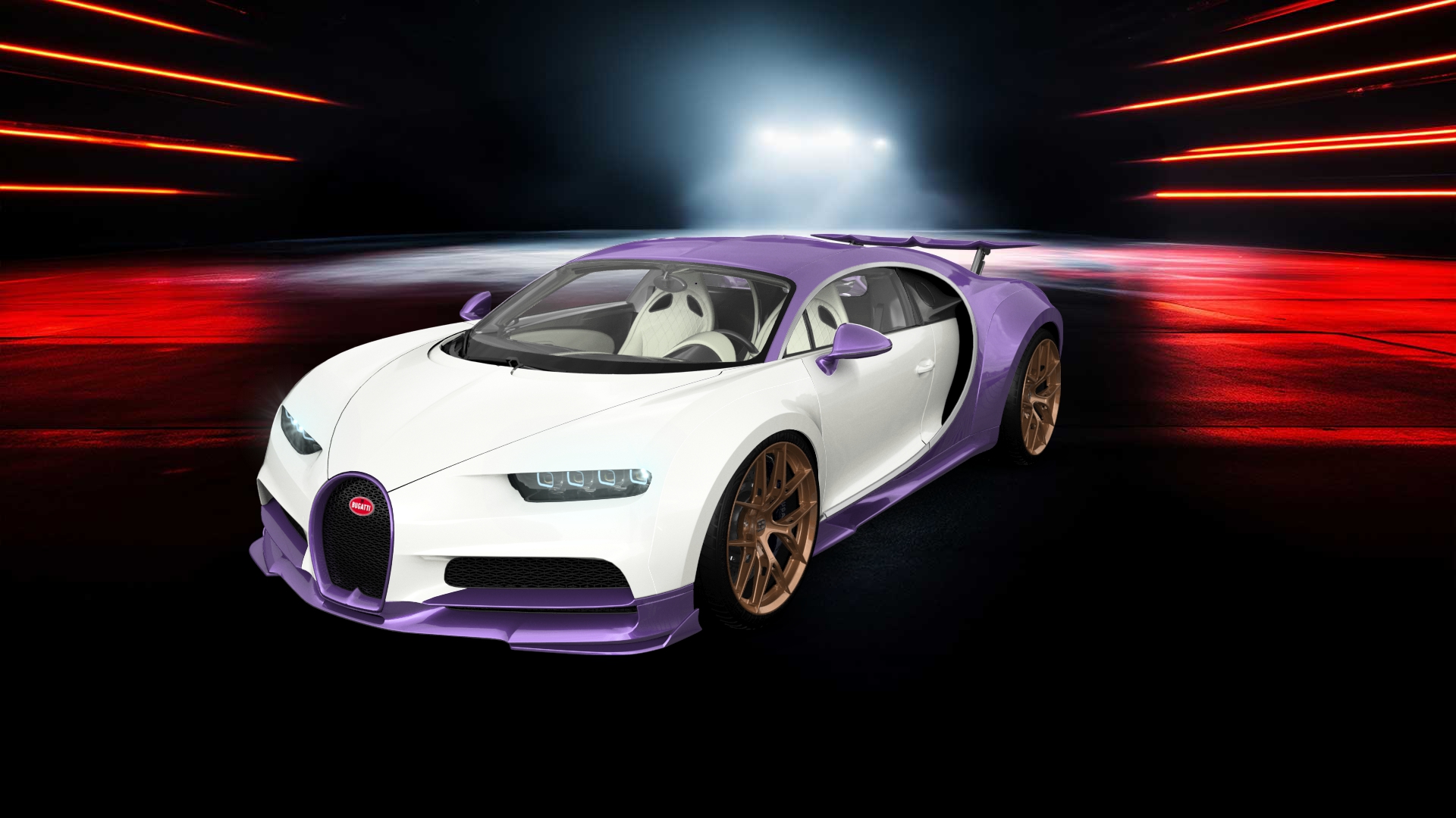 Bugatti Chiron 2 Door Coupe 2016 tuning