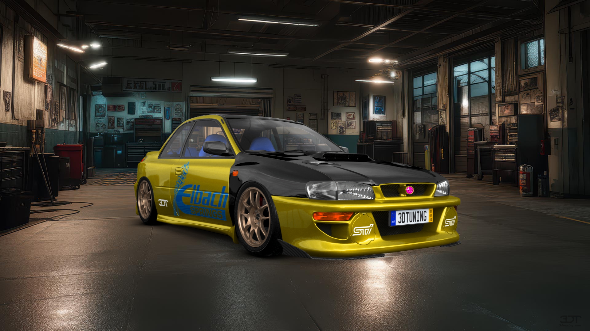 Subaru Impreza WRX STI 22B 2 Door Coupe 2000 tuning