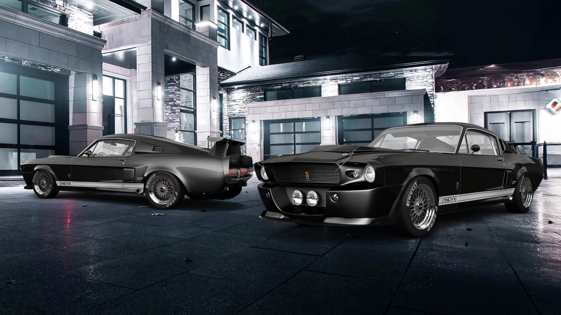 Mustang GT500 2 Door Coupe 1968 Images