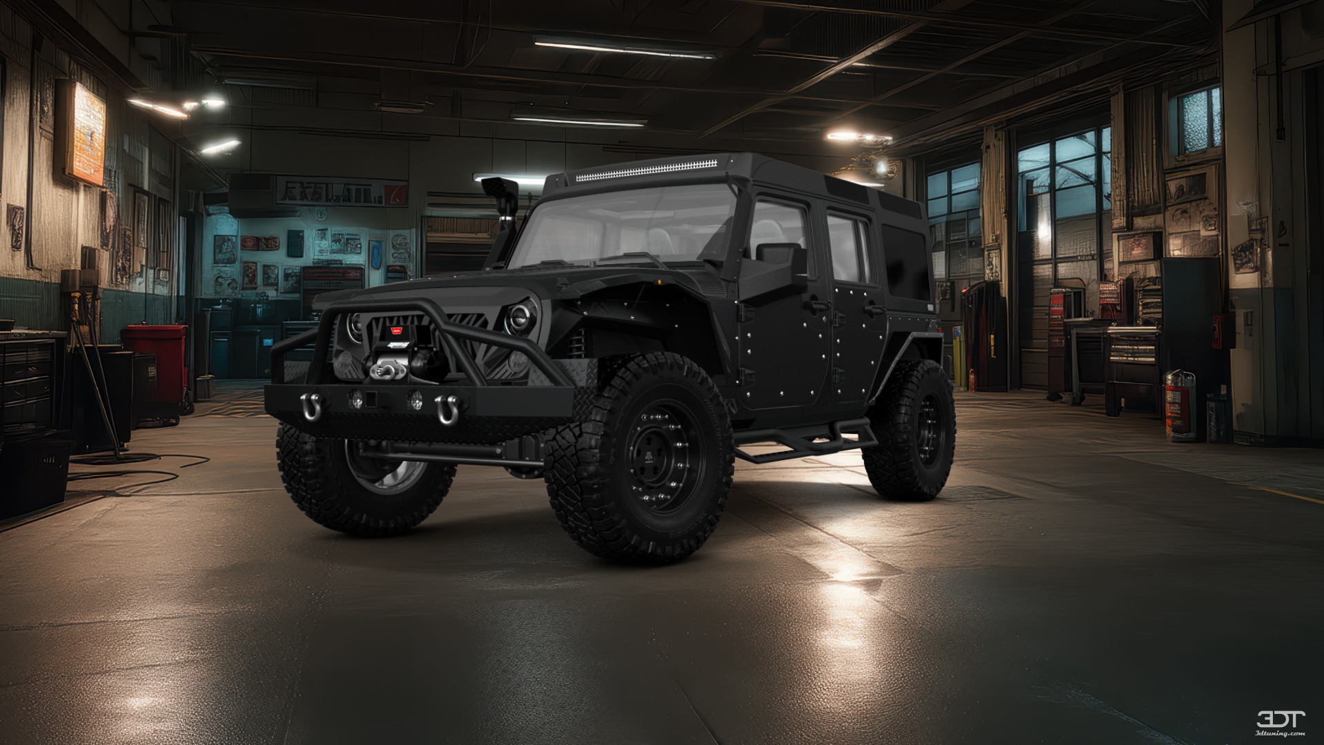 Jeep Wrangler Unlimited JK Rubicon Recon 4 Door SUV 2017 tuning