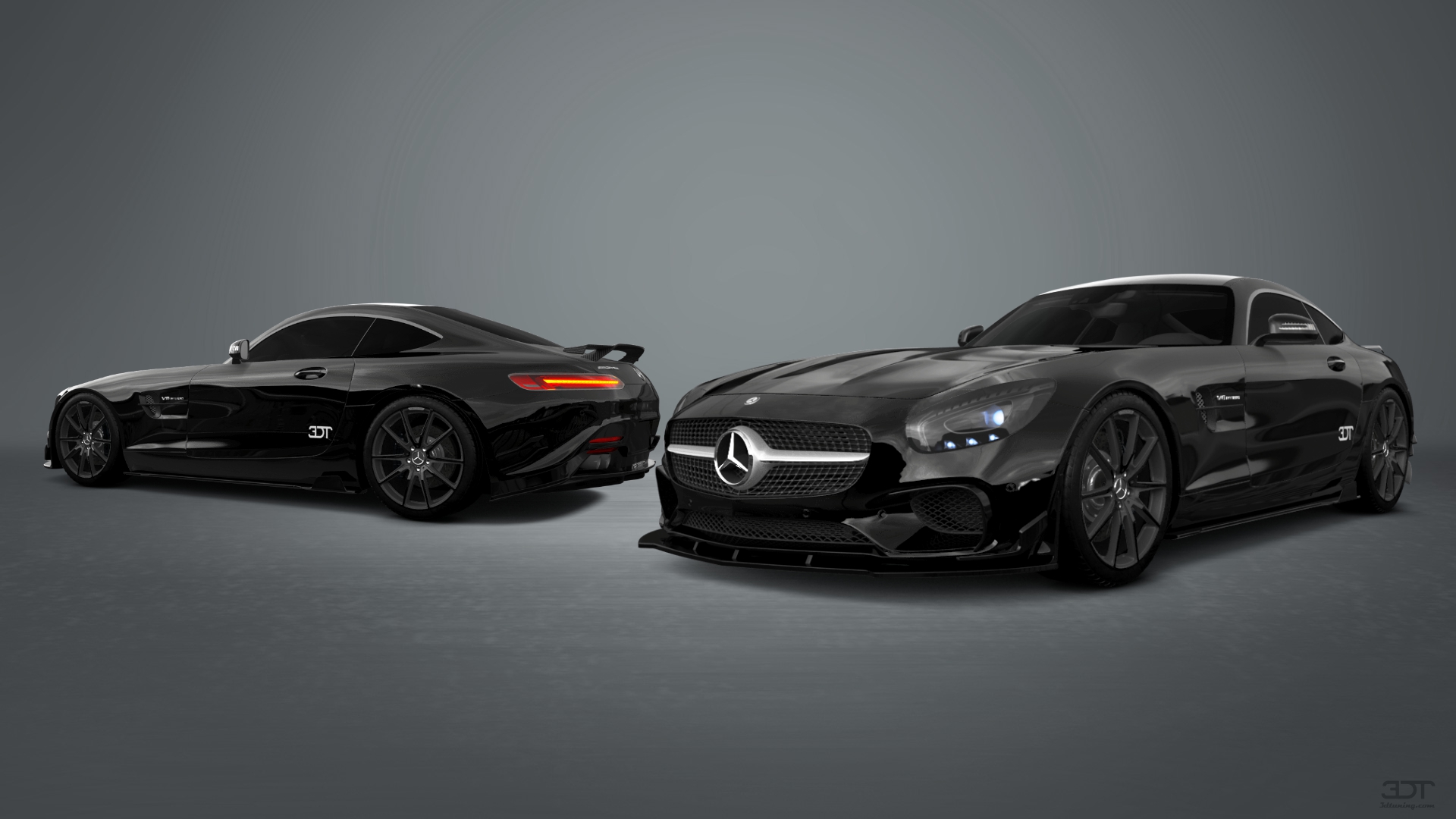 Mercedes AMG GT 2 door fastback coupe 2015 tuning