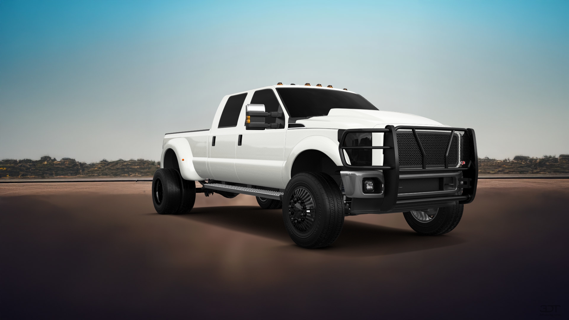Ford F-350 DRW 4 Door pickup truck 2013 tuning
