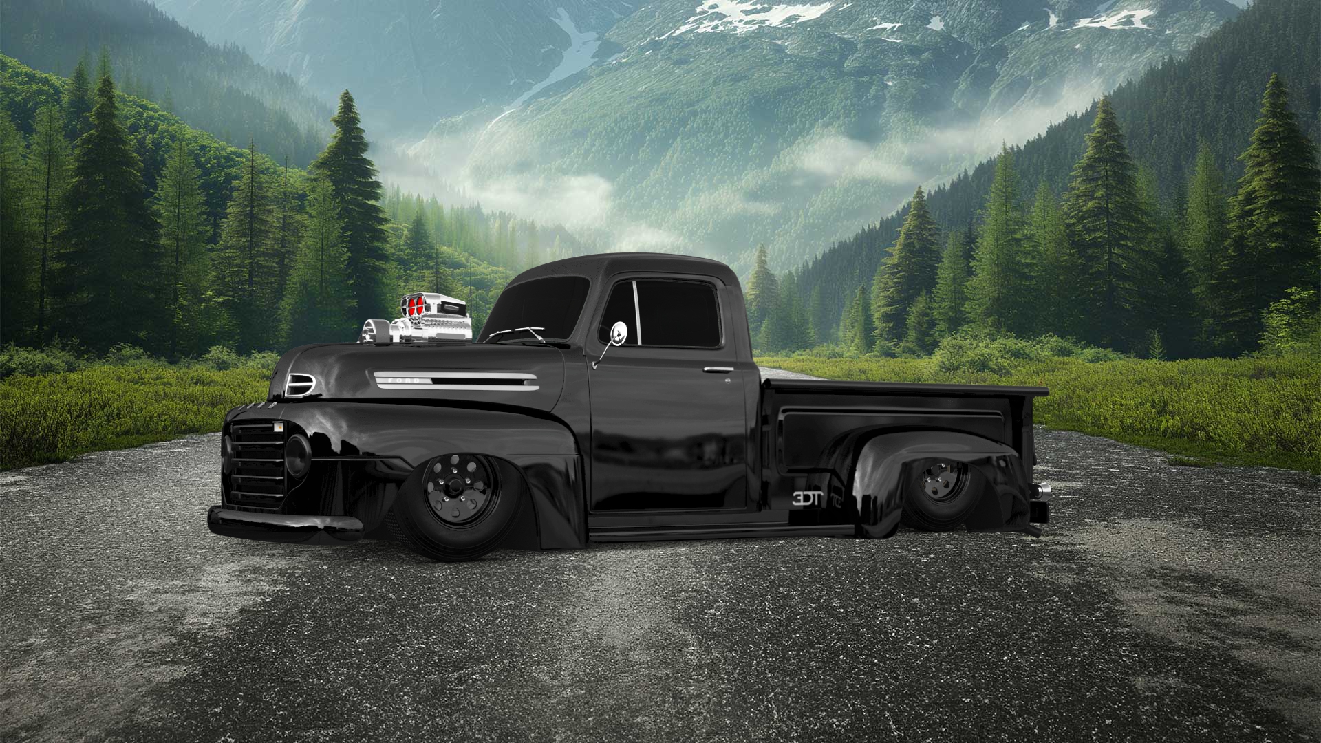 Ford F1 2 Door pickup truck 1949