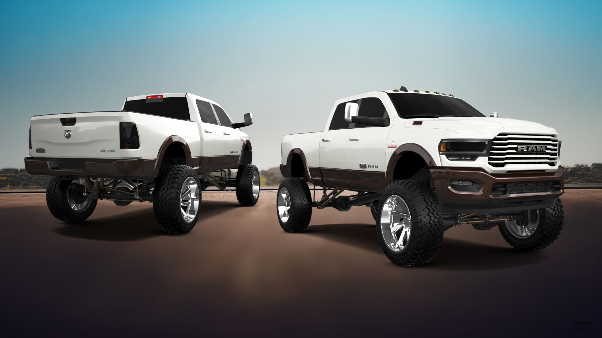 Dodge Ram 2500 4 Door pickup truck 2020 tuning