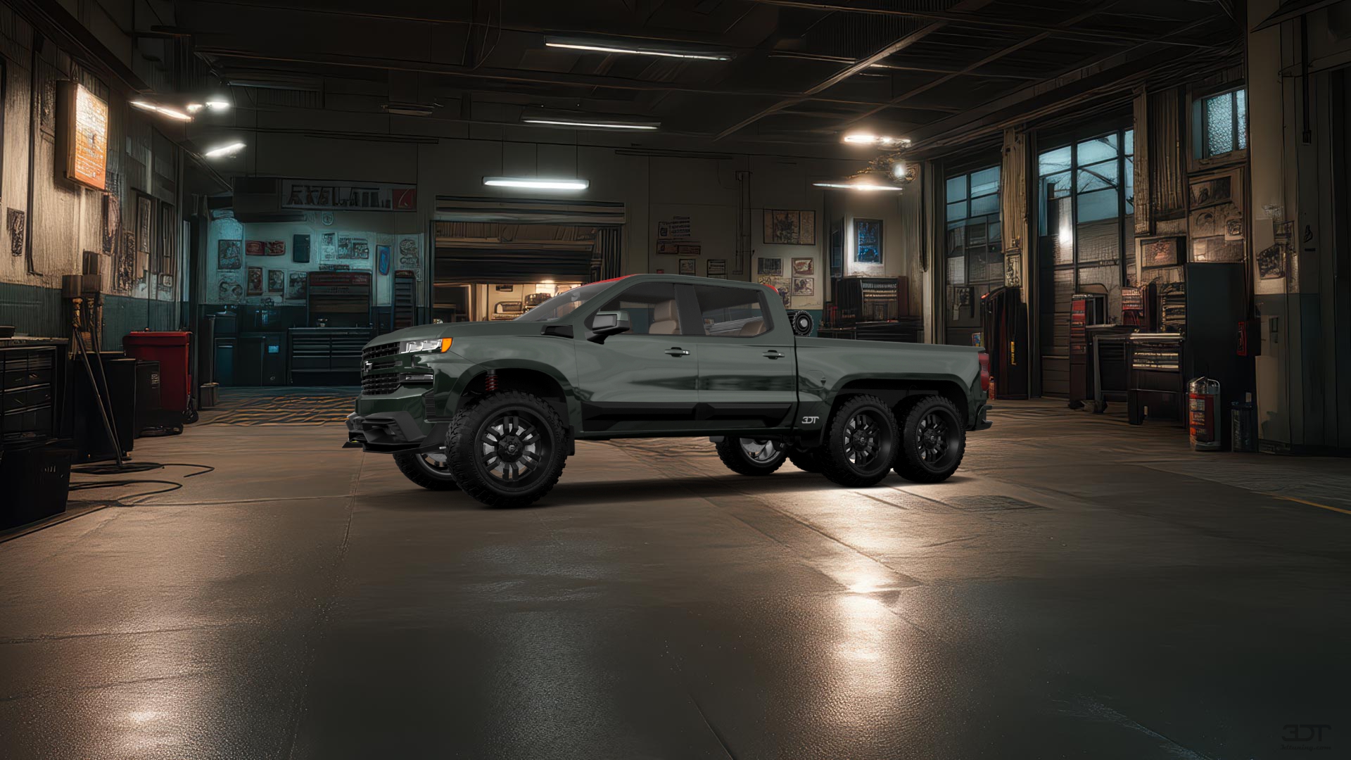 Chevrolet Silverado Hennessey Goliath 6X6 Truck 2020 tuning