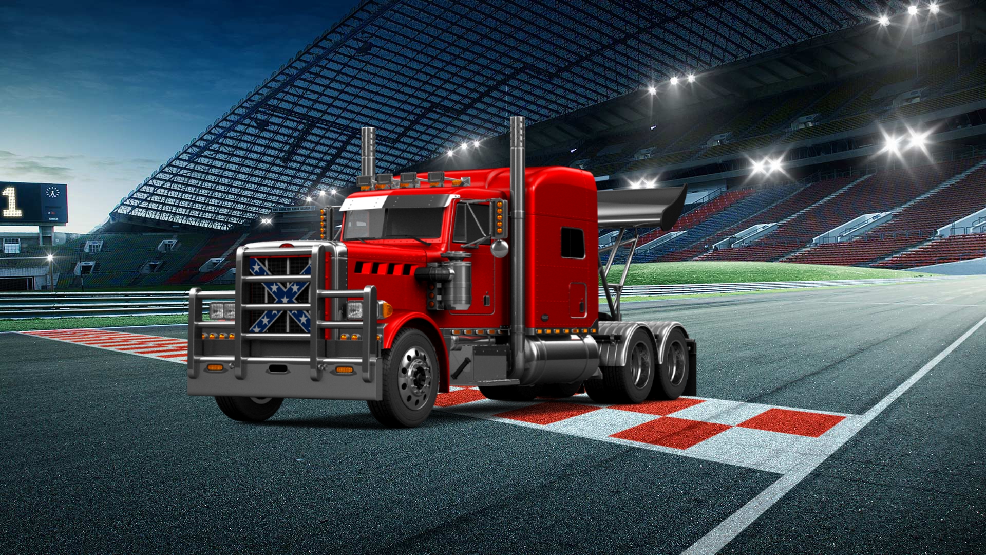 Peterbilt 359 Truck 1987 tuning