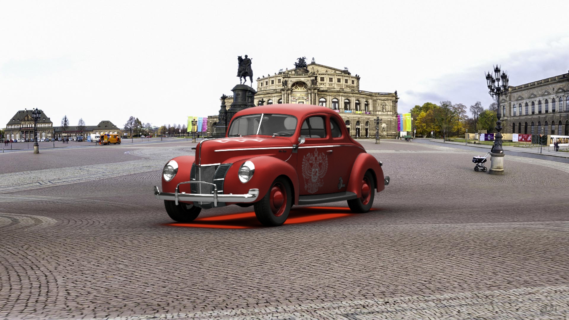 Ford De Luxe Coupe Liftback 1940