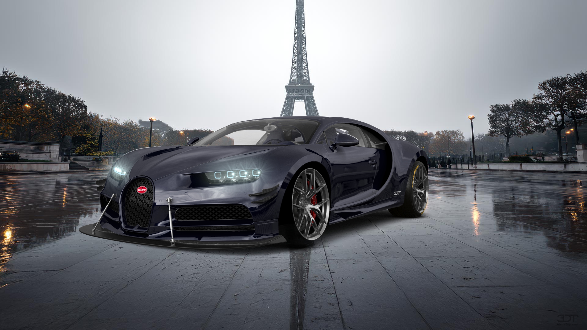 Bugatti Chiron 2 Door Coupe 2016 tuning